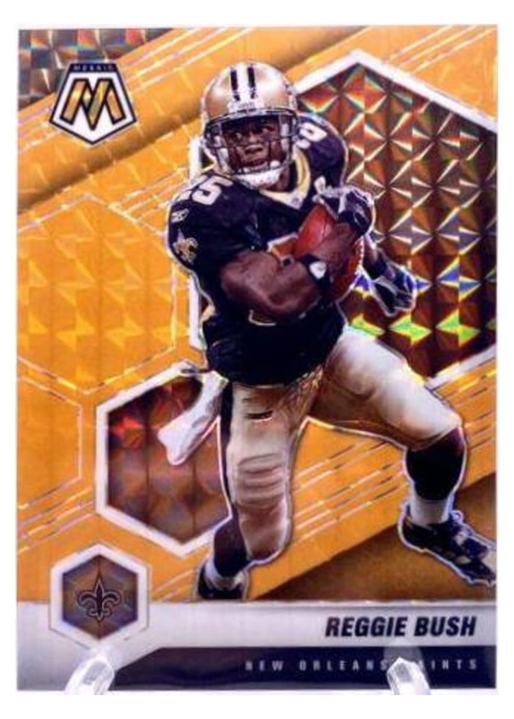 2021 Panini Mosaic Base Set Reggie Bush #144 card