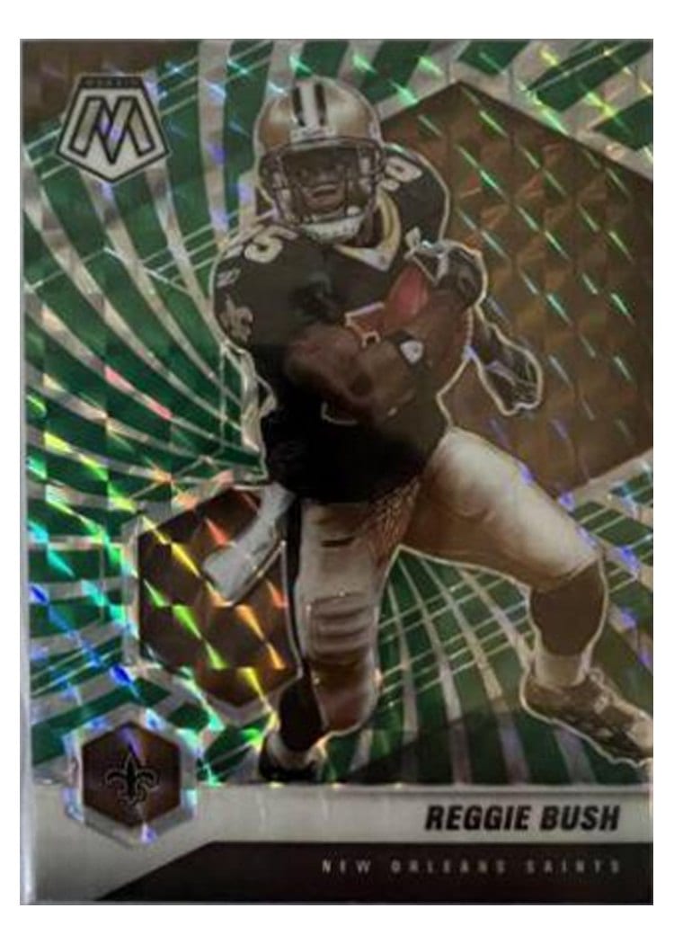 2021 Panini Mosaic Base Set Reggie Bush #144 card
