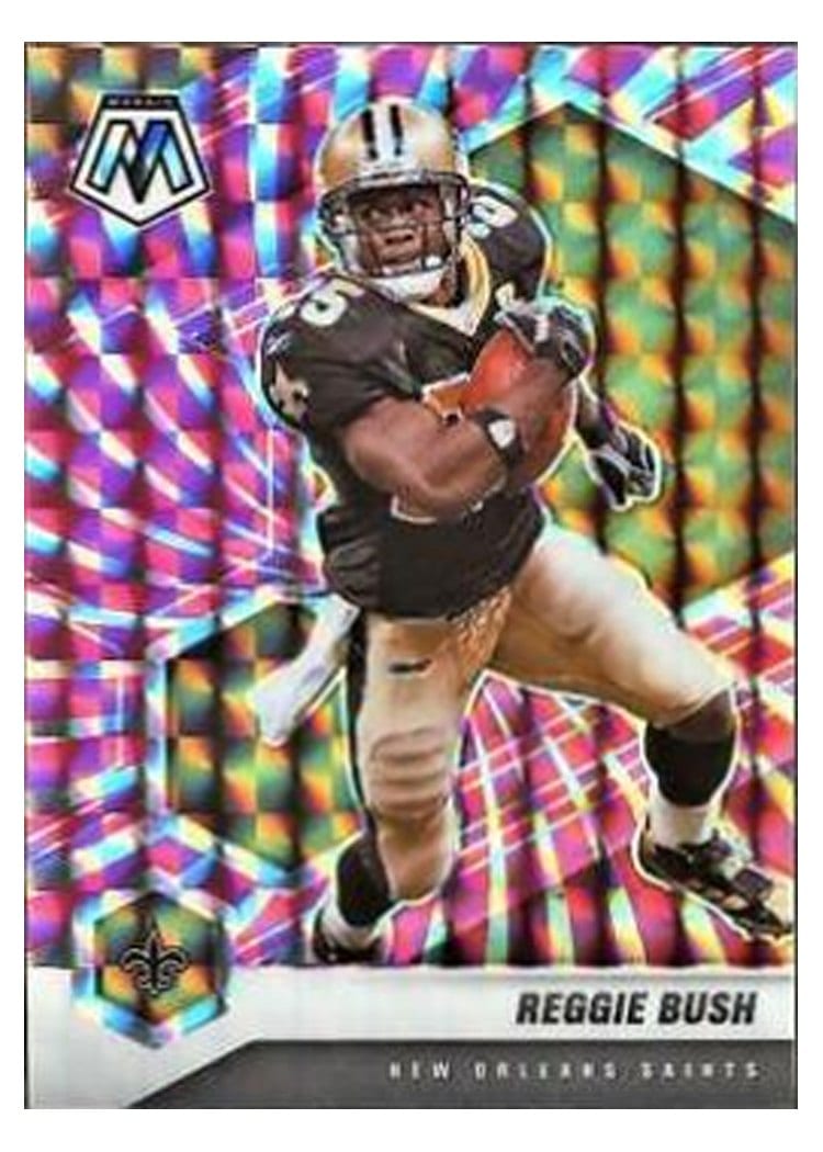 2021 Panini Mosaic Base Set Reggie Bush #144 card
