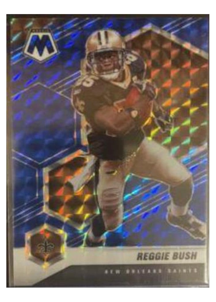 2021 Panini Mosaic Base Set Reggie Bush #144 card
