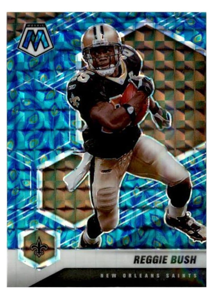 2021 Panini Mosaic Base Set Reggie Bush #144 card