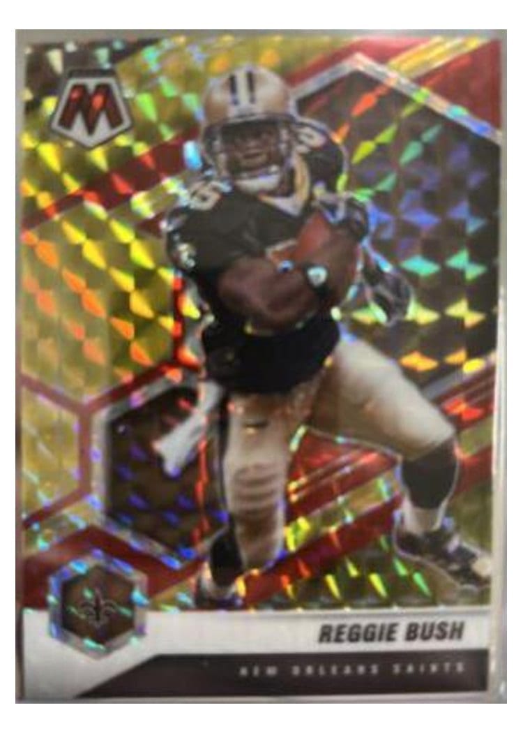2021 Panini Mosaic Base Set Reggie Bush #144 card