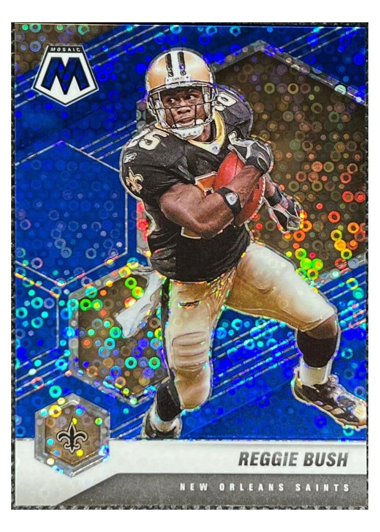 2021 Panini Mosaic Base Set Reggie Bush #144 card