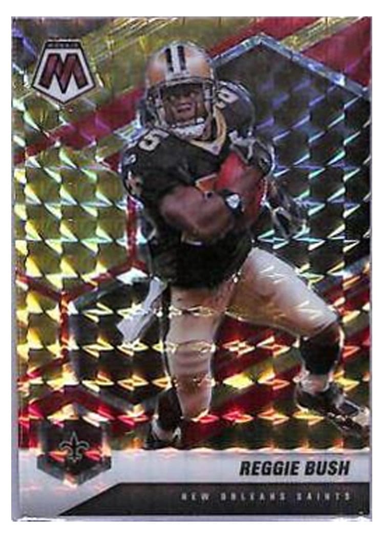 2021 Panini Mosaic Base Set Reggie Bush #144 card