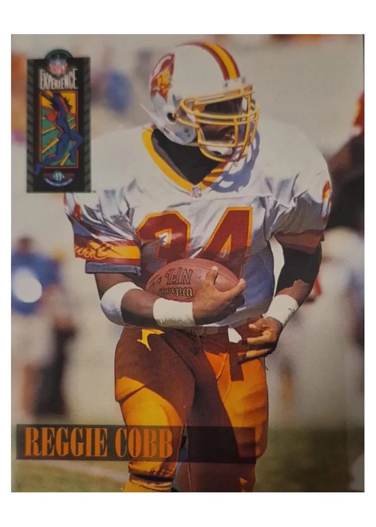 1994 Classic NFL Experience Reggie Cobb #95 card