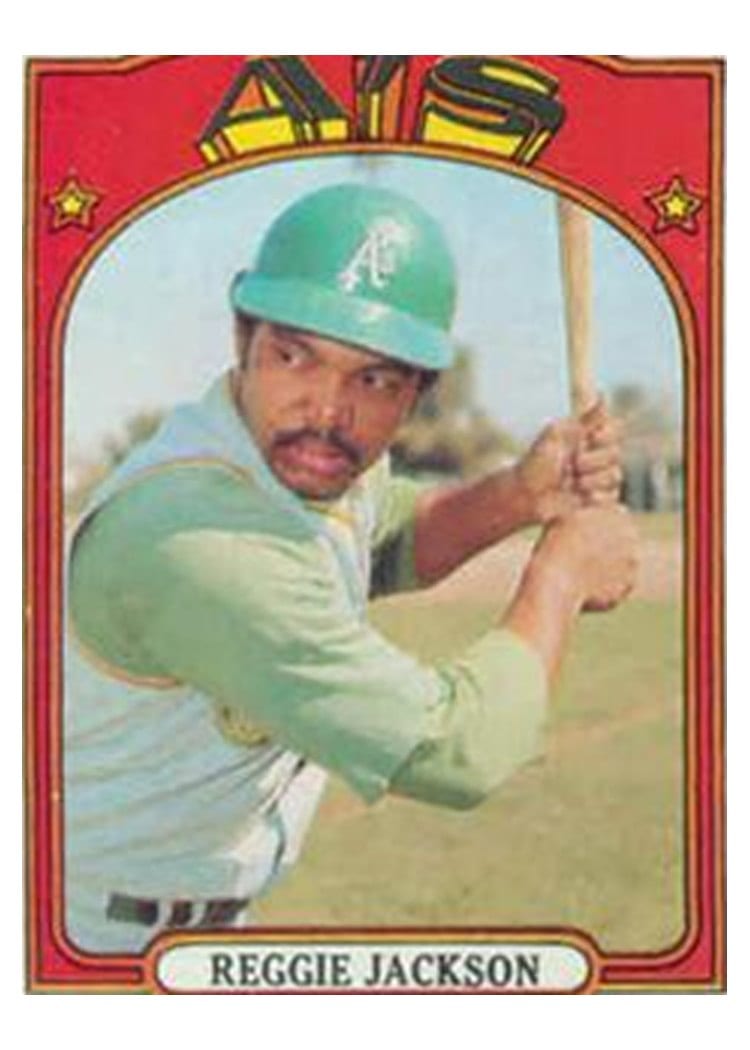 1972 Topps Reggie Jackson #435 card