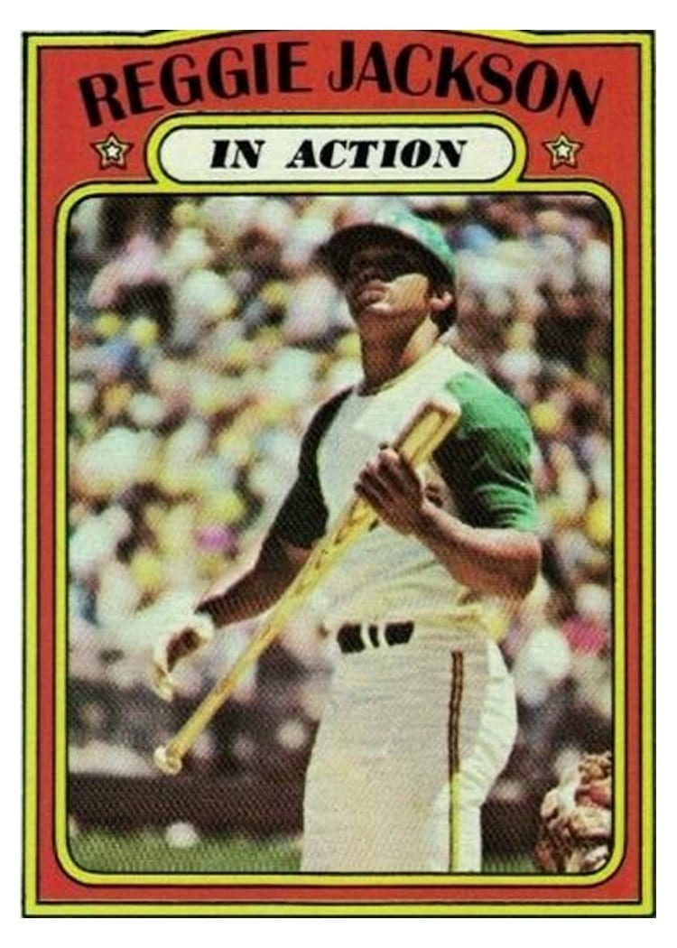 1972 Topps Reggie Jackson #436 card