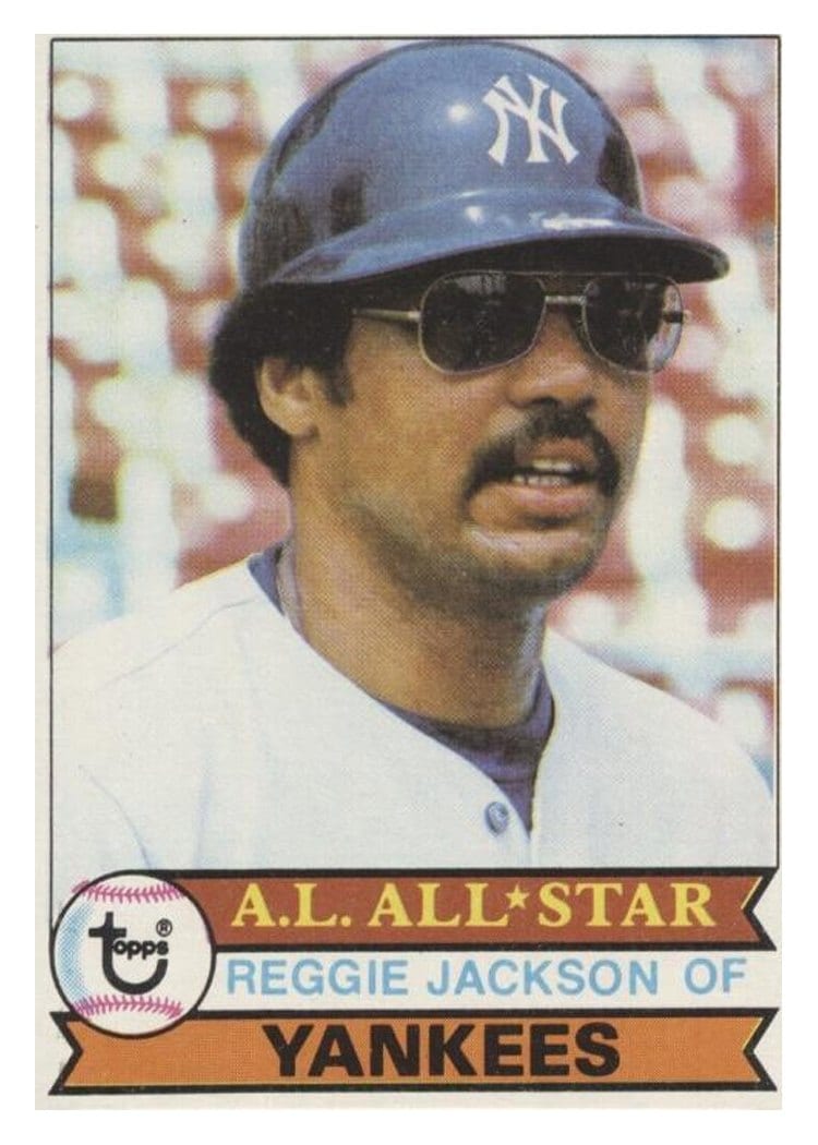 1979 Topps Reggie Jackson #700 card