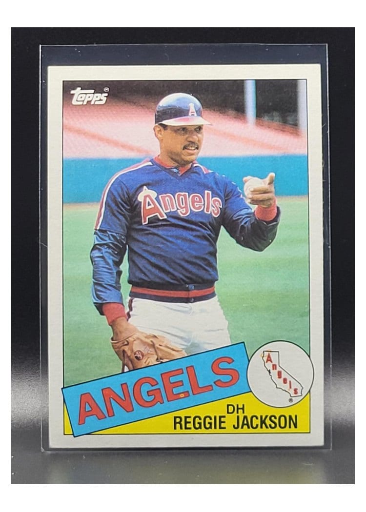 1985 Topps Reggie Jackson #200 card