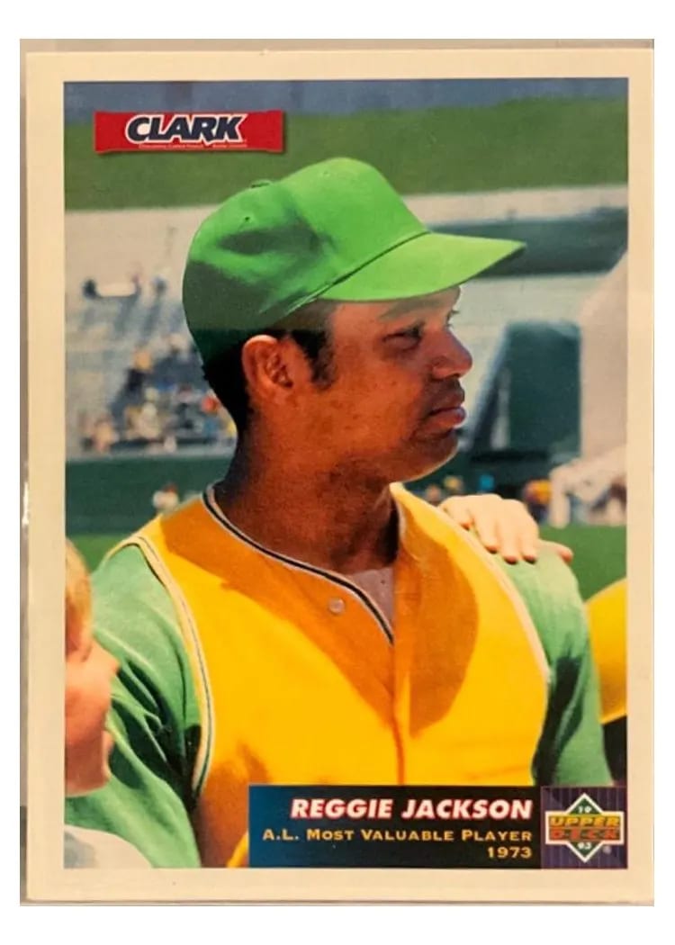 1993 Upper Deck Reggie Jackson #C2 card