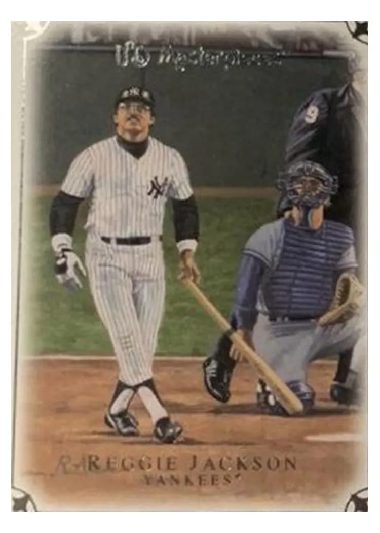 2007 Upper Deck Masterpieces Reggie Jackson #18 card