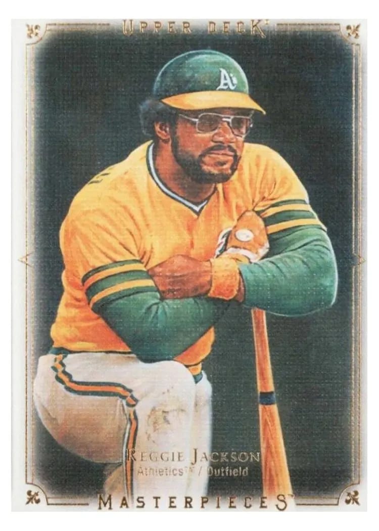 2008 Upper Deck Masterpieces Reggie Jackson #111 card