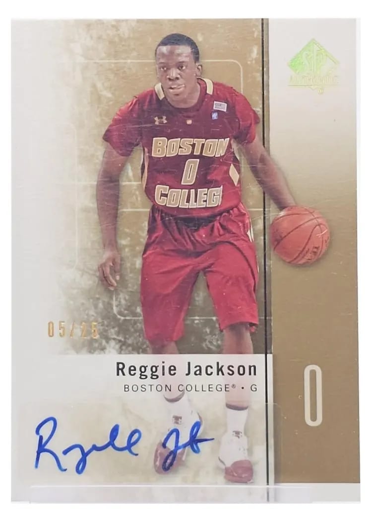 2011 SP Authentic Reggie Jackson #26 card