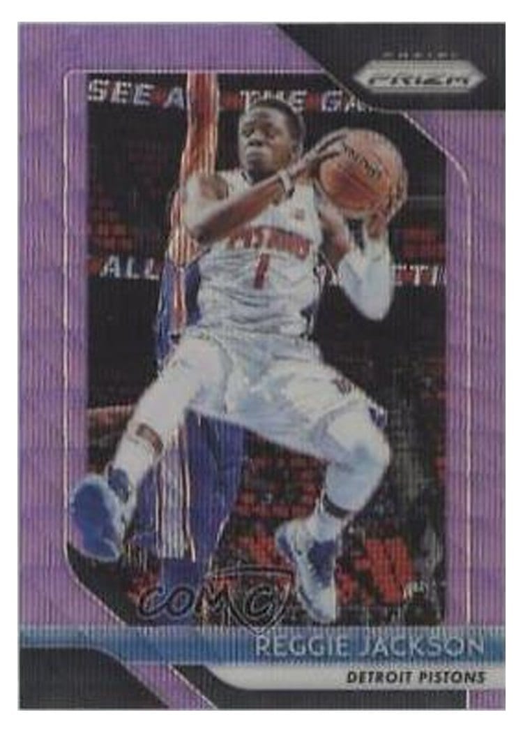 2018-19 Panini Prizm Base Set Reggie Jackson #142 card