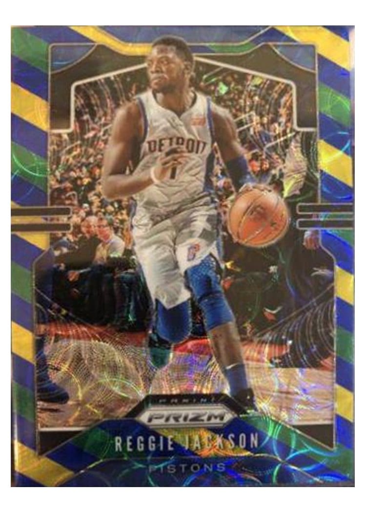 2019-20 Panini Prizm Base Set Reggie Jackson #95 card
