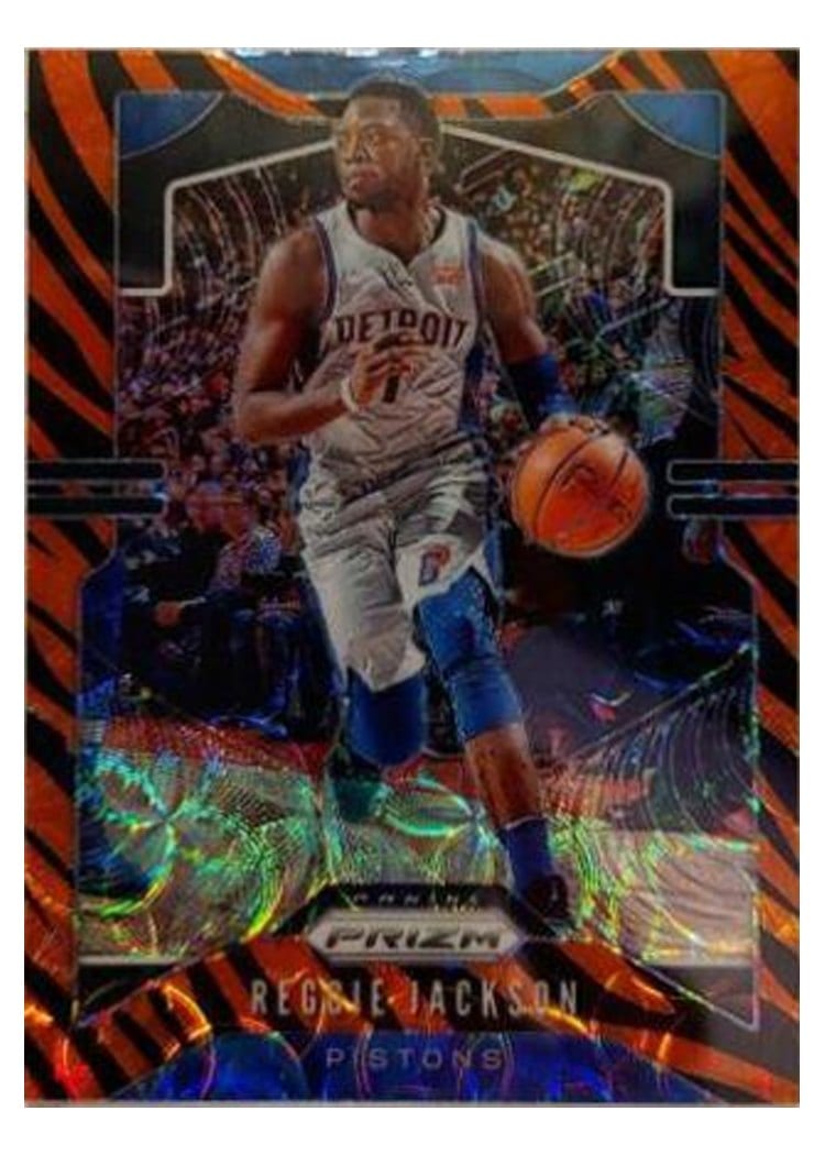 2019-20 Panini Prizm Base Set Reggie Jackson #95 card