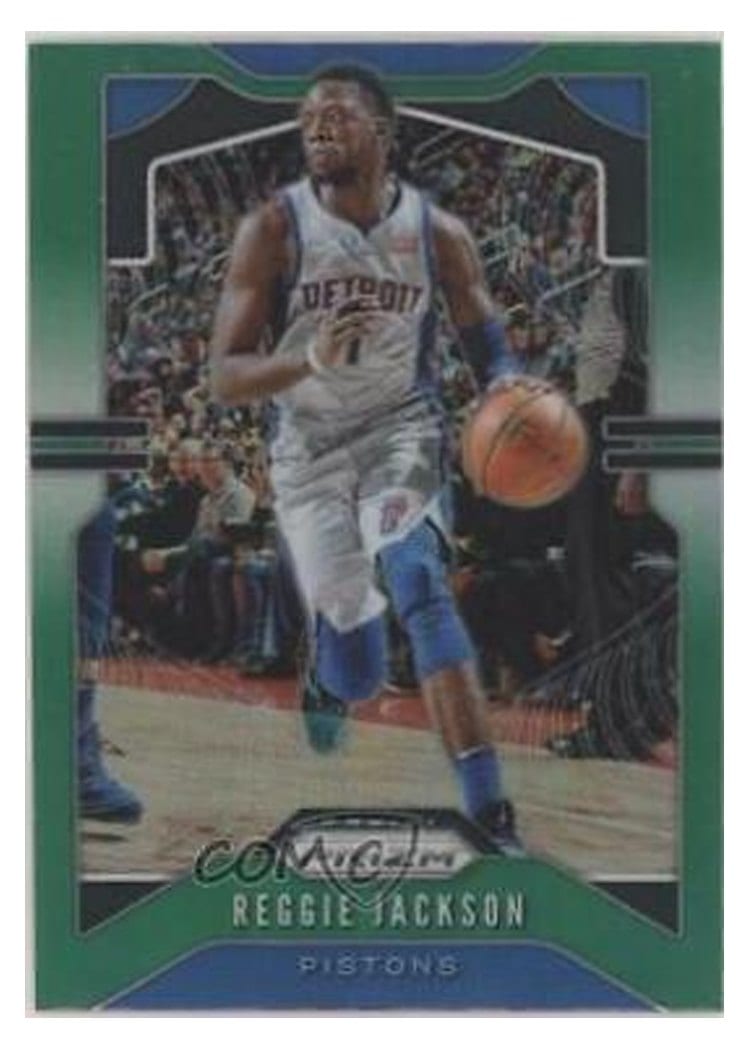 2019-20 Panini Prizm Base Set Reggie Jackson #95 card