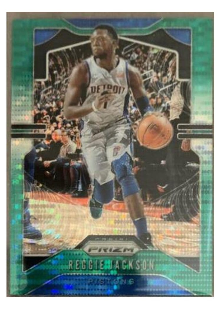 2019-20 Panini Prizm Base Set Reggie Jackson #95 card