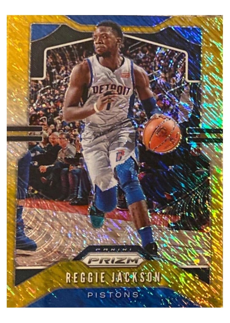 2019-20 Panini Prizm Base Set Reggie Jackson #95 card