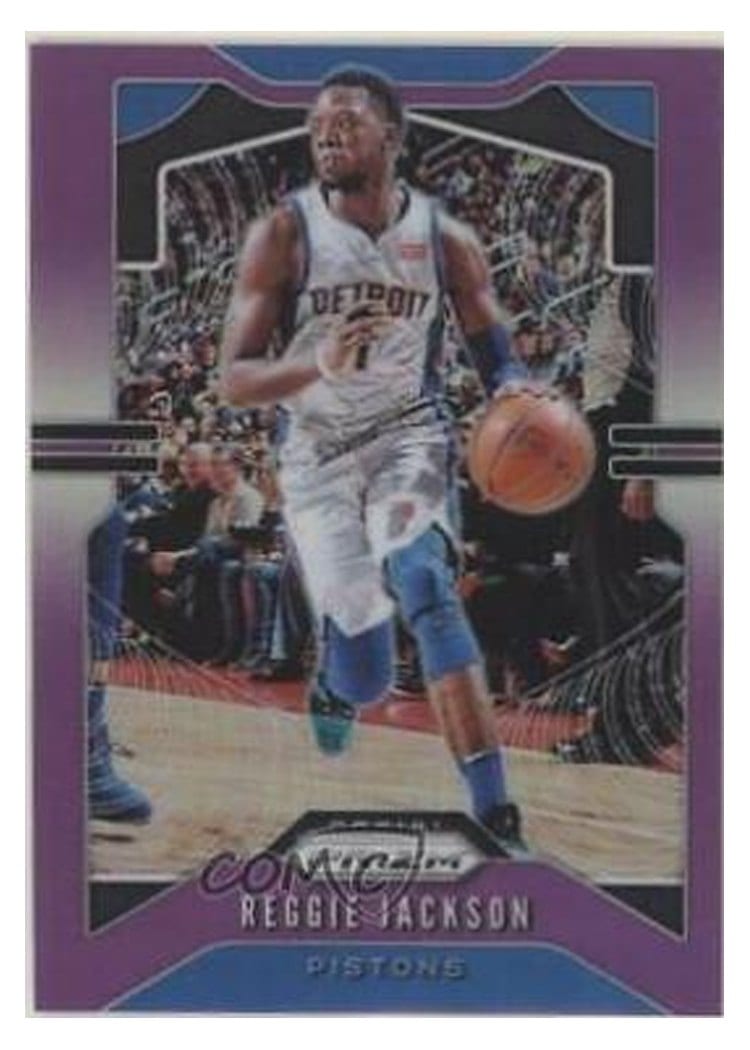 2019-20 Panini Prizm Base Set Reggie Jackson #95 card