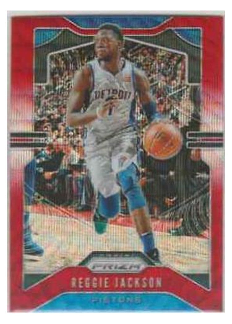 2019-20 Panini Prizm Base Set Reggie Jackson #95 card