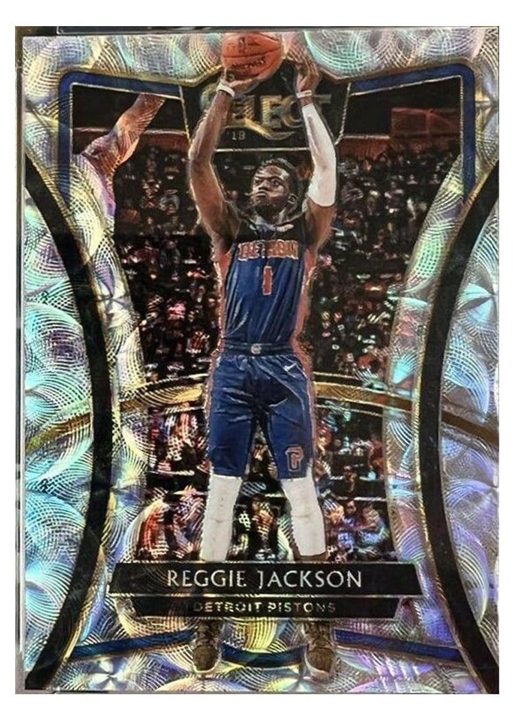 2019-20 Panini Select Base Set Reggie Jackson Scope Prizm #137 card