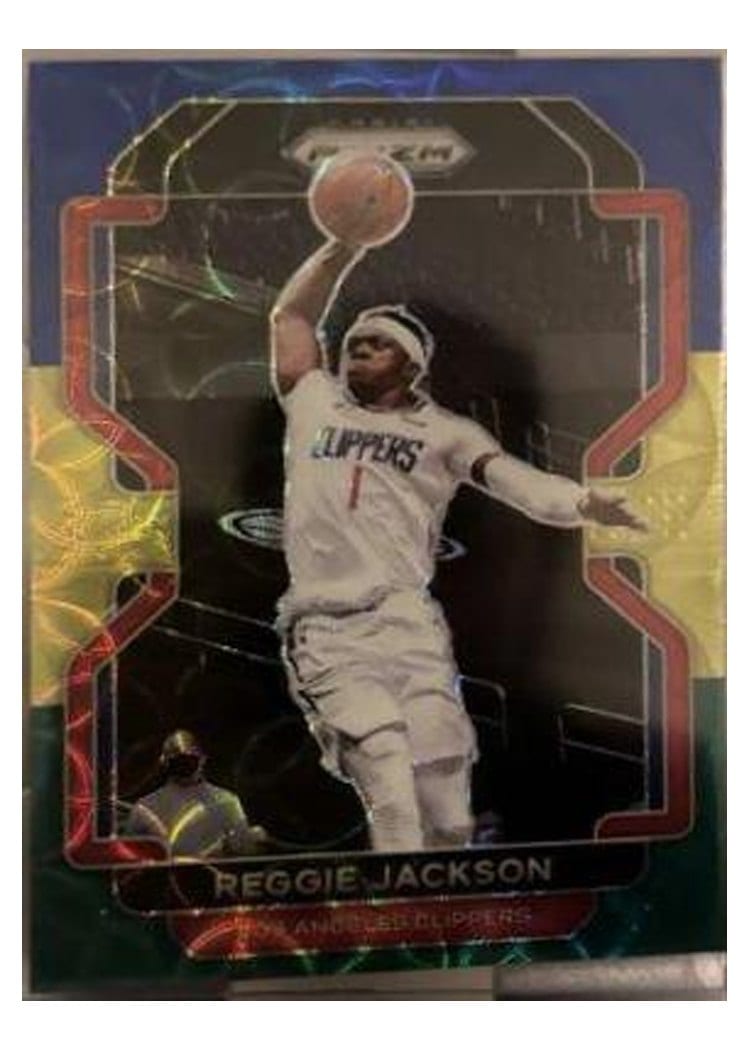 2021-22 Panini Prizm Base Set Reggie Jackson #213 card
