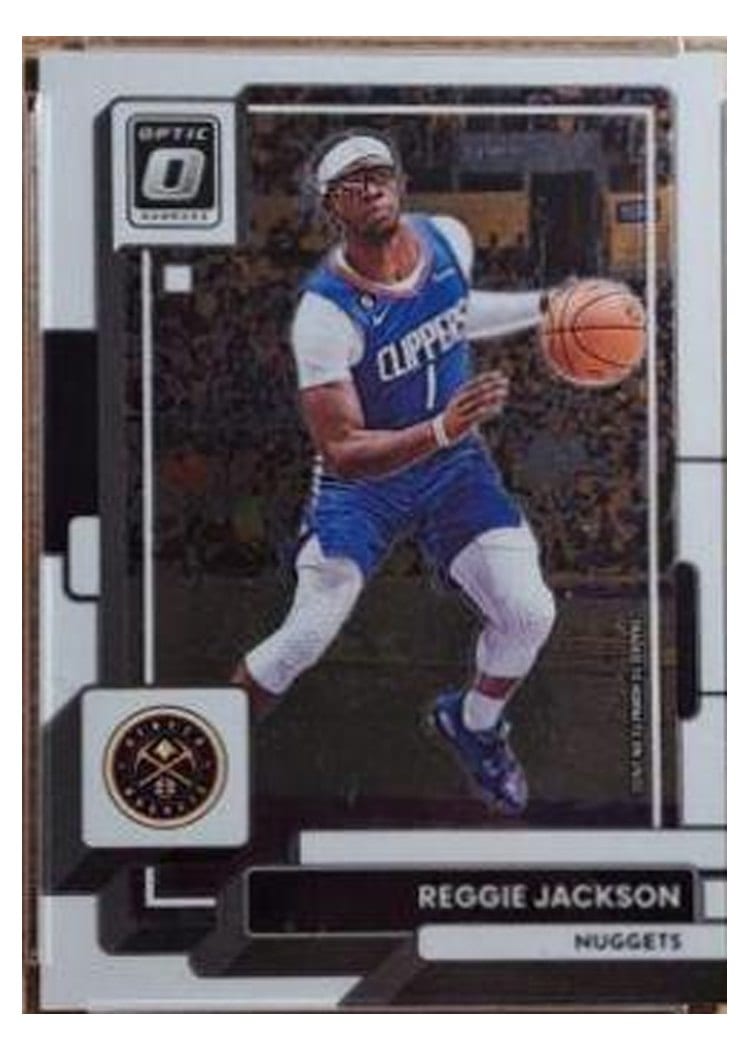 2022-23 Donruss Optic Base Set Reggie Jackson #121 card
