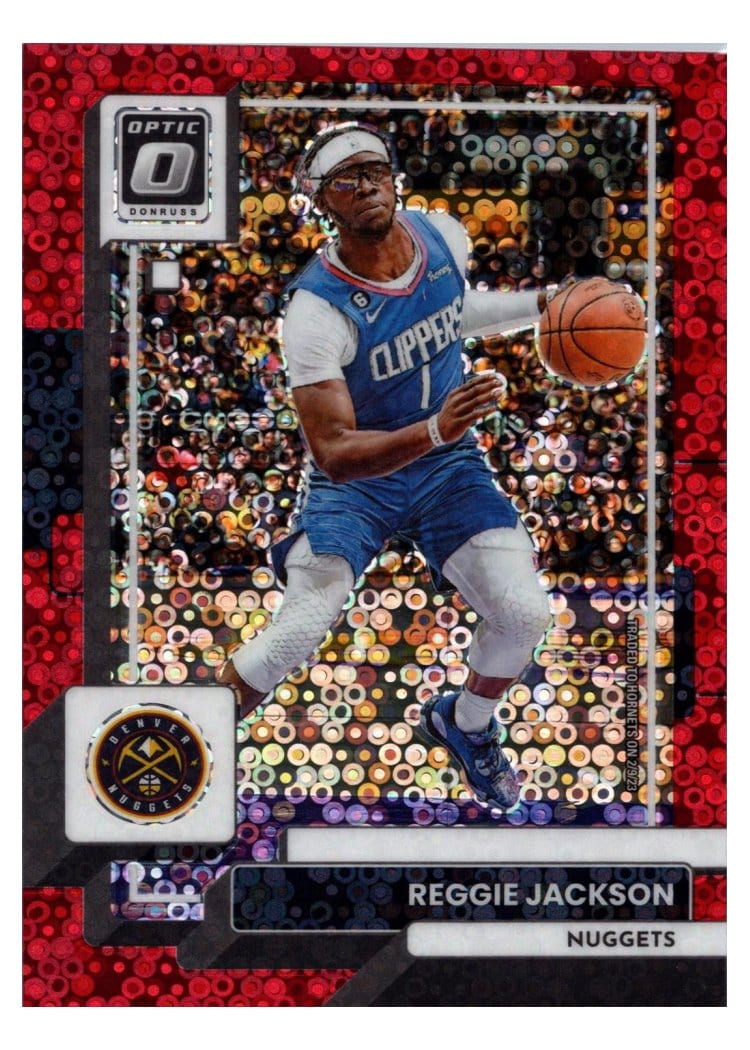 2022-23 Donruss Optic Base Set Reggie Jackson #121 card