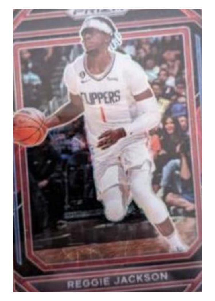 2022-23 Panini Prizm Base Set Reggie Jackson #116 card