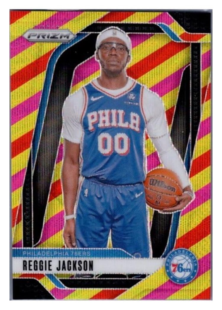 2024-25 Panini Prizm Base Set Reggie Jackson #162 card