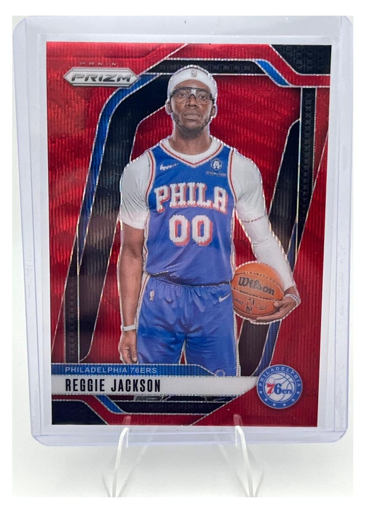2024-25 Panini Prizm Base Set Reggie Jackson #162 card