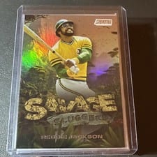2025 Stadium Club Savage Sluggers Reggie Jackson #SS-11 card