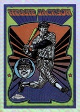2025 Topps Chrome Ultra Violet All Stars Reggie Jackson #UV-14 card