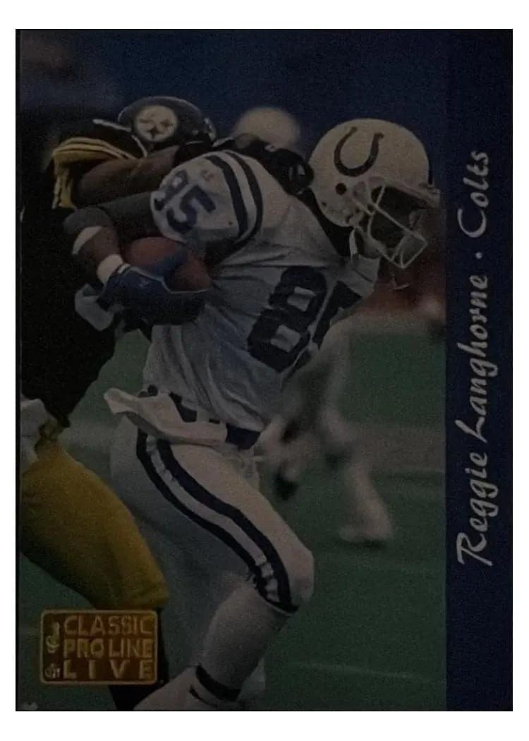 1993 Pro Line Live Reggie Langhorne #111 card
