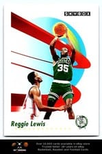 1991-92 SkyBox Base Set Reggie Lewis #16 card