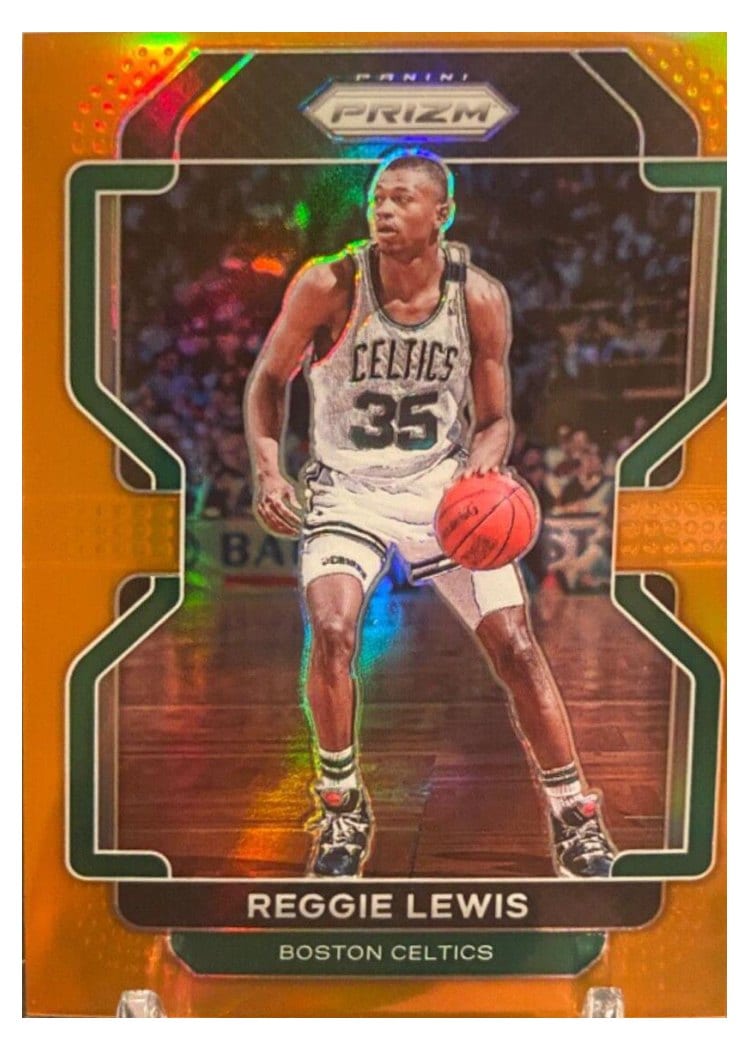 2021-22 Panini Prizm Base Set Reggie Lewis #279 card