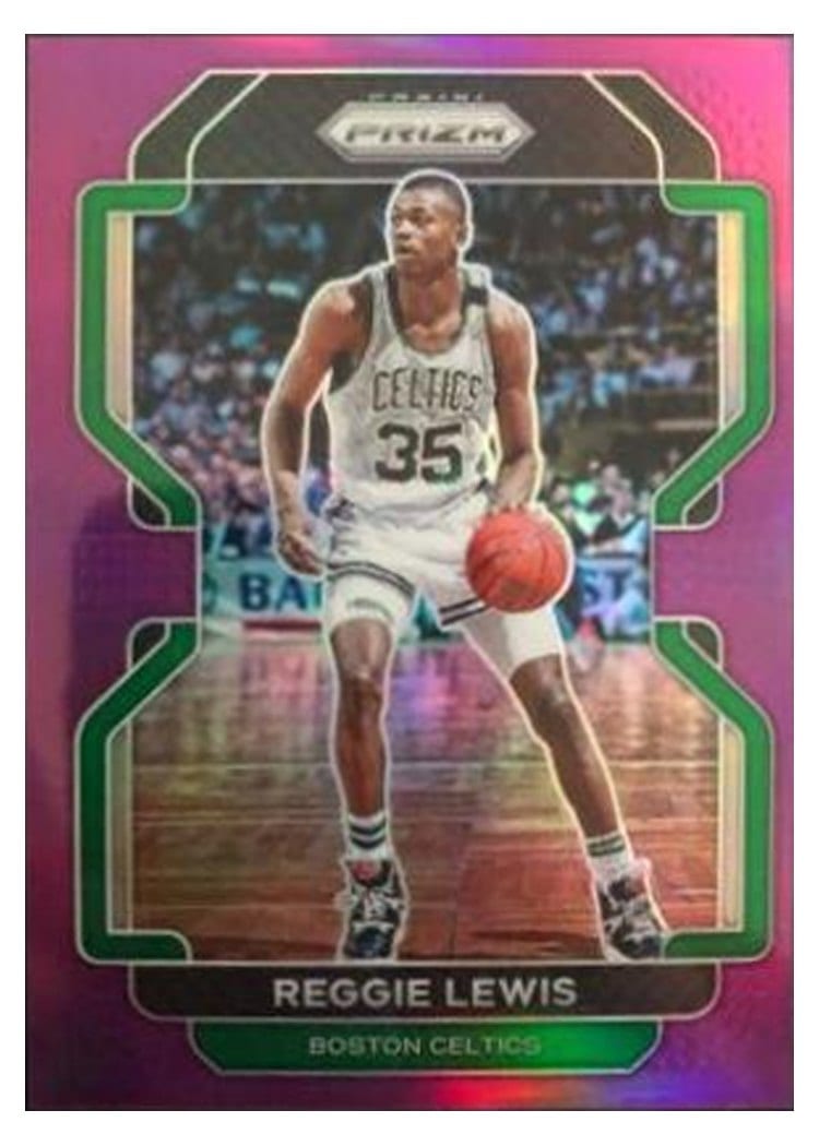 2021-22 Panini Prizm Base Set Reggie Lewis #279 card