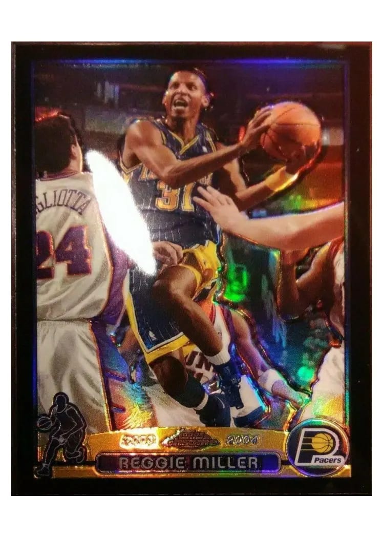 2003 Topps Chrome Reggie Miller #31 card
