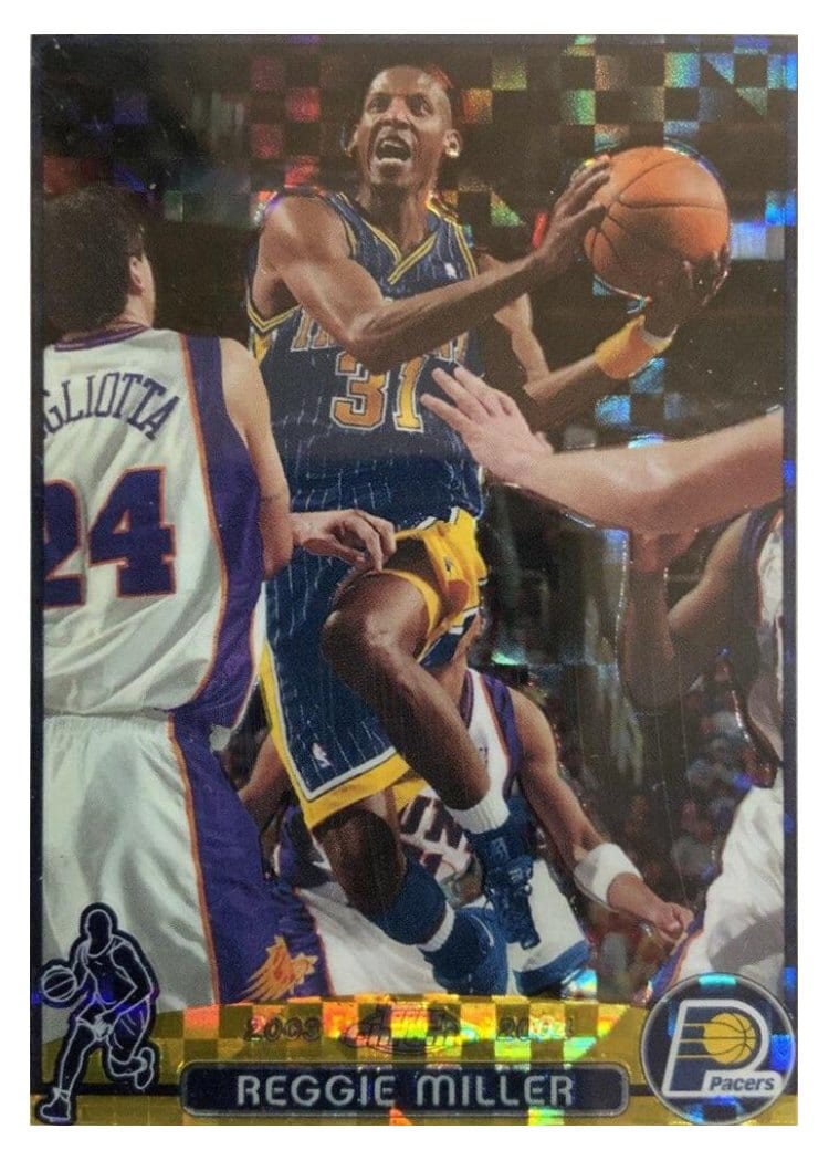 2003 Topps Chrome Reggie Miller #31 card