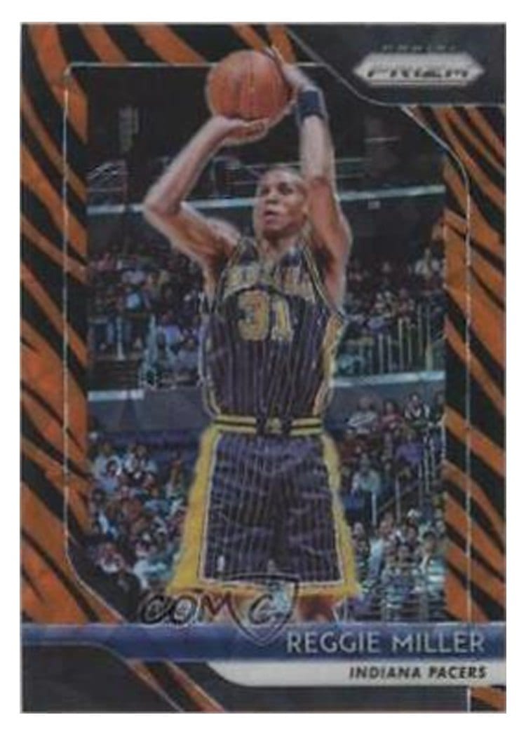 2018-19 Panini Prizm Base Set Reggie Miller #55 card