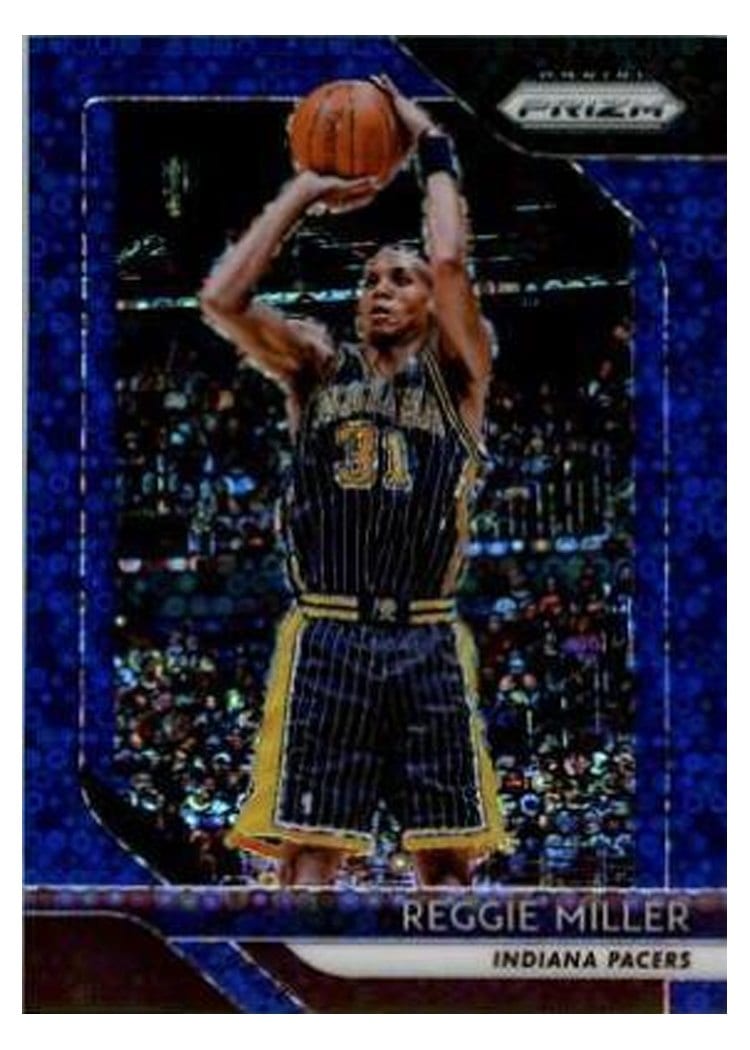 2018-19 Panini Prizm Base Set Reggie Miller #55 card