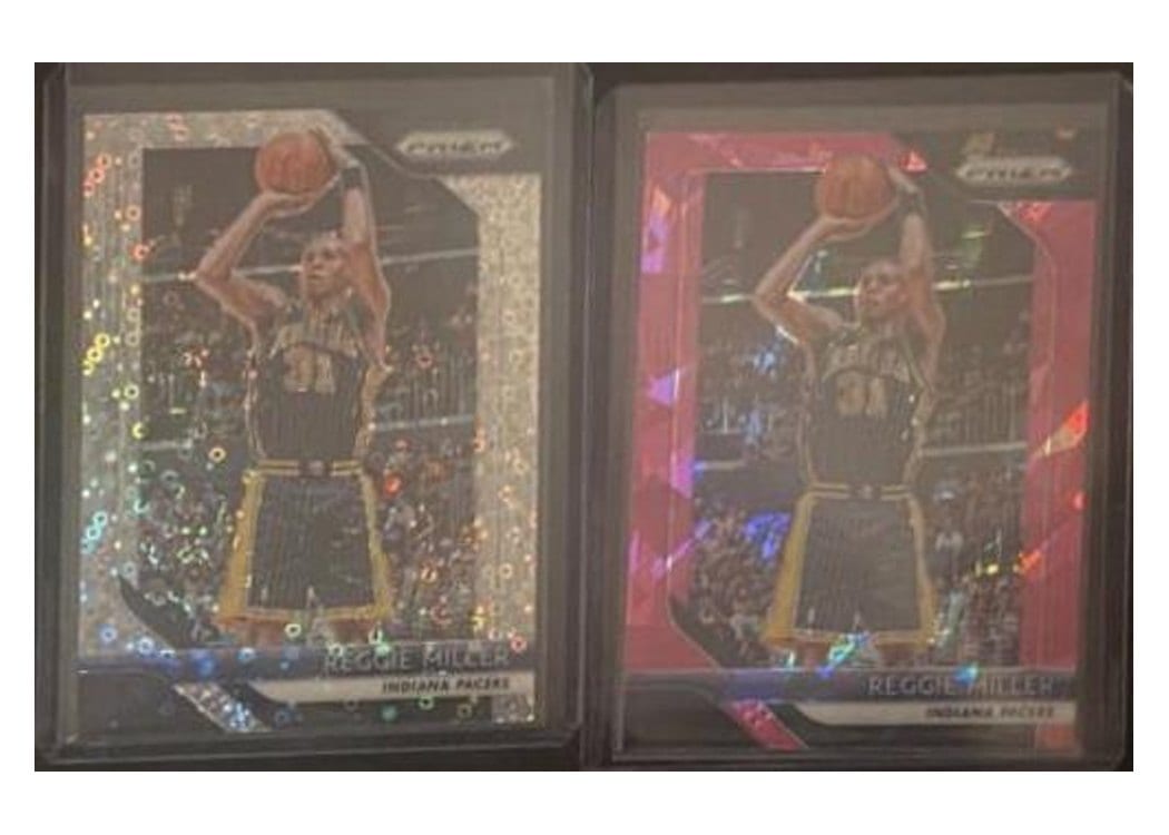 2018-19 Panini Prizm Base Set Reggie Miller #55 card