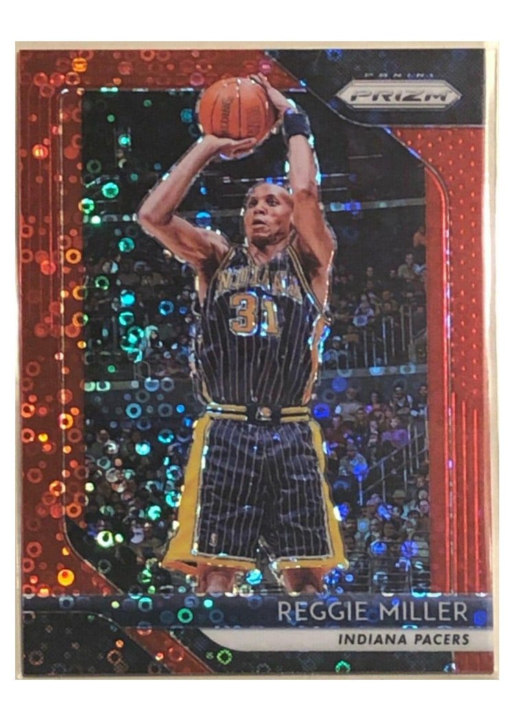 2018-19 Panini Prizm Base Set Reggie Miller #55 card
