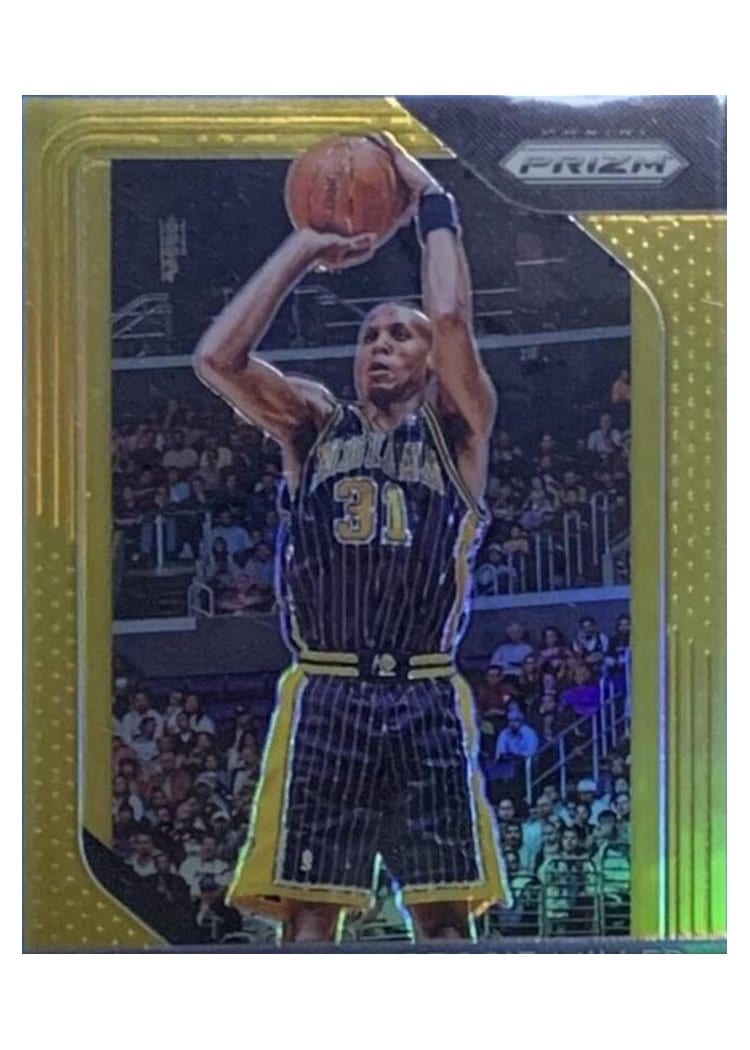 2018-19 Panini Prizm Base Set Reggie Miller #55 card