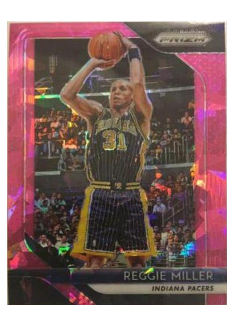 2018-19 Panini Prizm Base Set Reggie Miller #55 card