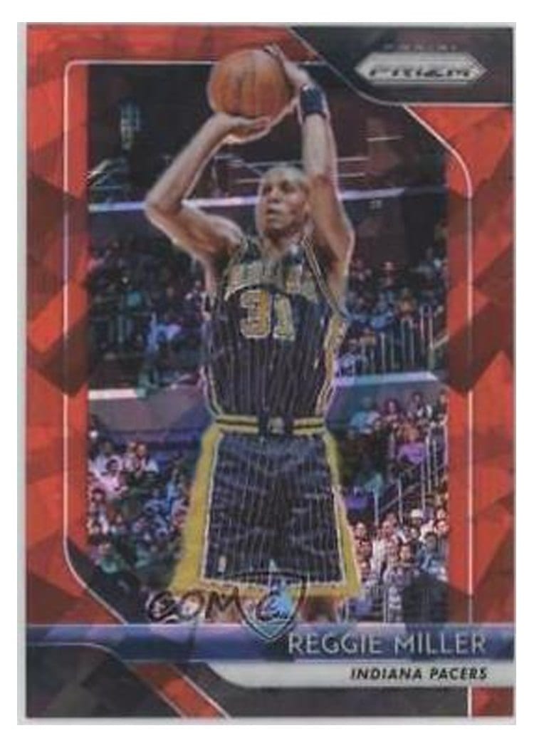 2018-19 Panini Prizm Base Set Reggie Miller #55 card