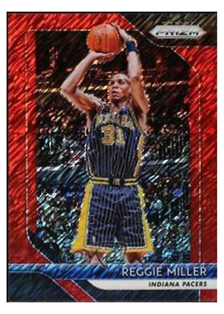 2018-19 Panini Prizm Base Set Reggie Miller #55 card