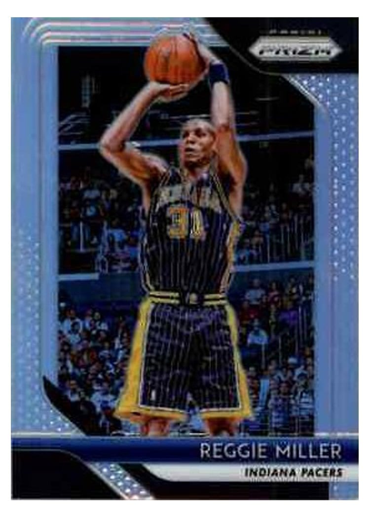 2018-19 Panini Prizm Base Set Reggie Miller #55 card