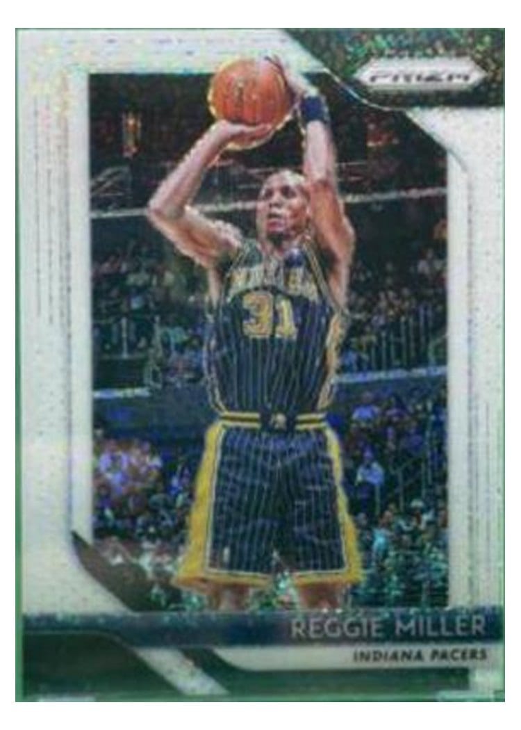 2018-19 Panini Prizm Base Set Reggie Miller #55 card